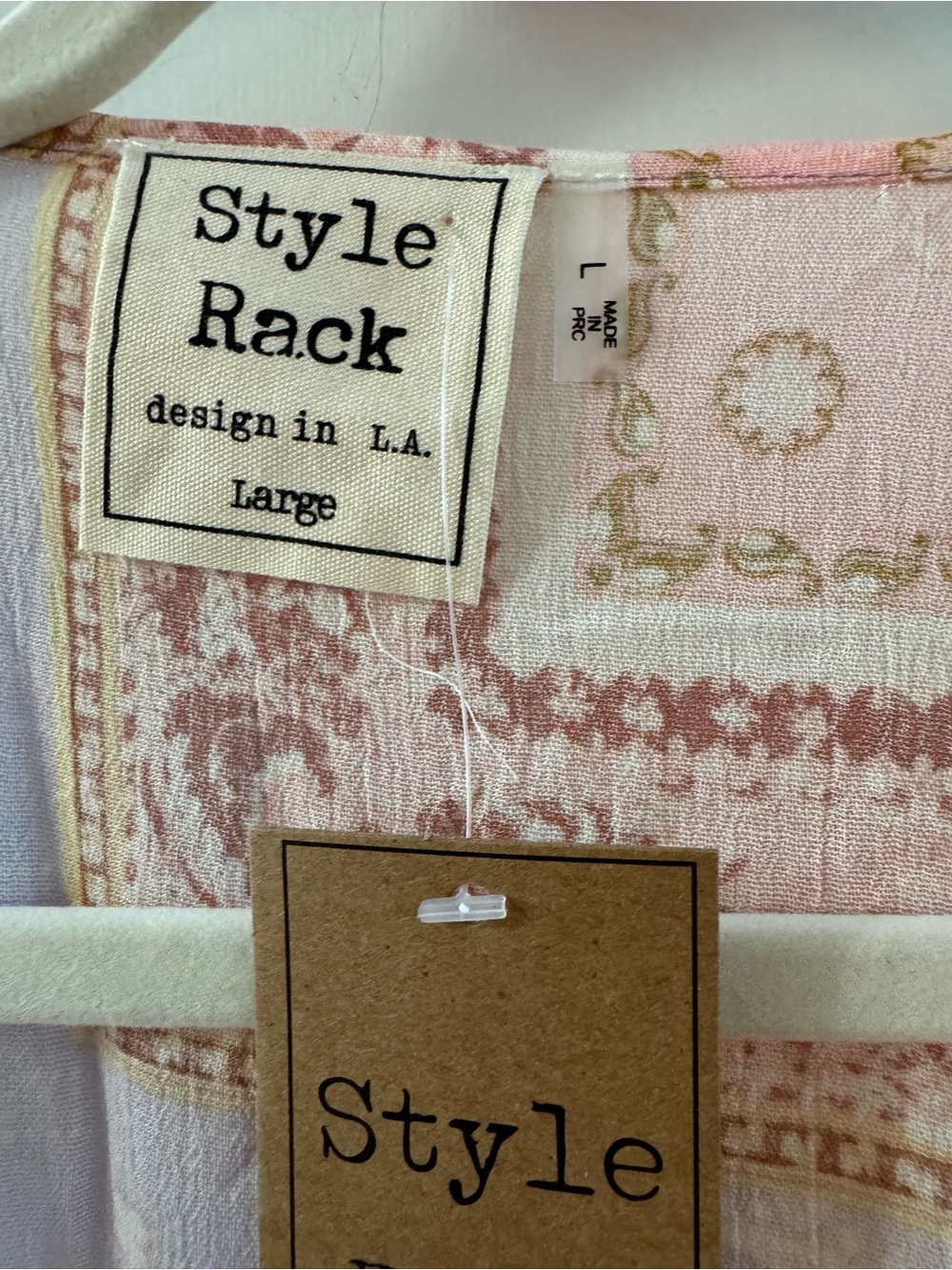 Style Rack Pastel Duster Kimono - Picture 4 of 6